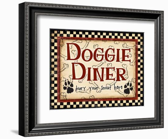 Doggie Diner-Diane Stimson-Framed Art Print