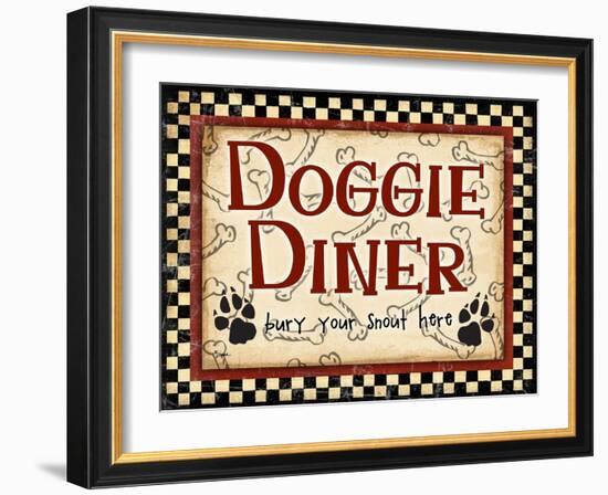 Doggie Diner-Diane Stimson-Framed Art Print