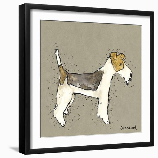 Doggy Tales I-Clare Ormerod-Framed Giclee Print
