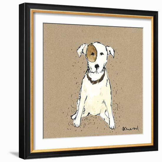 Doggy Tales II-Clare Ormerod-Framed Giclee Print