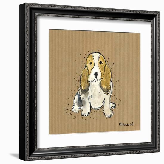 Doggy Tales IV-Clare Ormerod-Framed Giclee Print