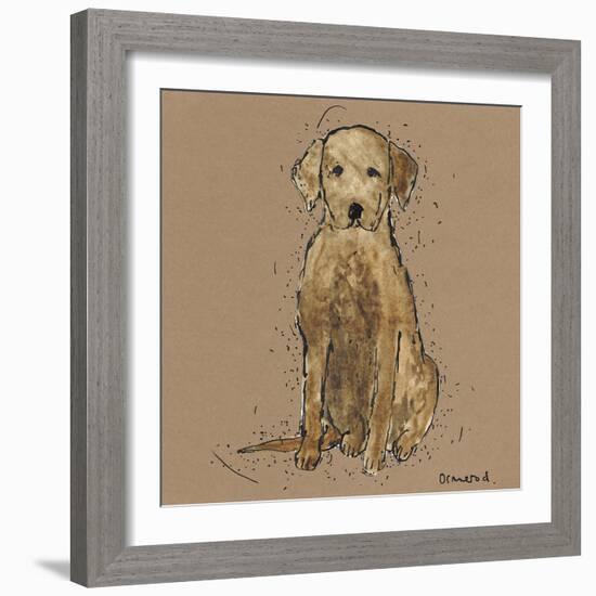 Doggy Tales VI-Clare Ormerod-Framed Giclee Print