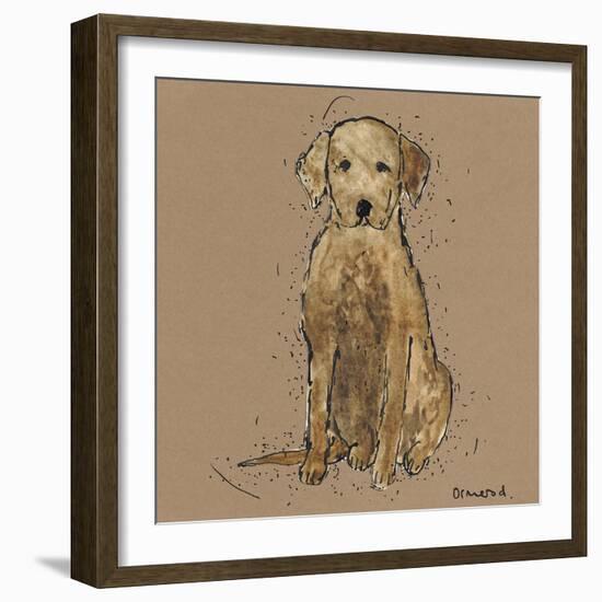Doggy Tales VI-Clare Ormerod-Framed Giclee Print