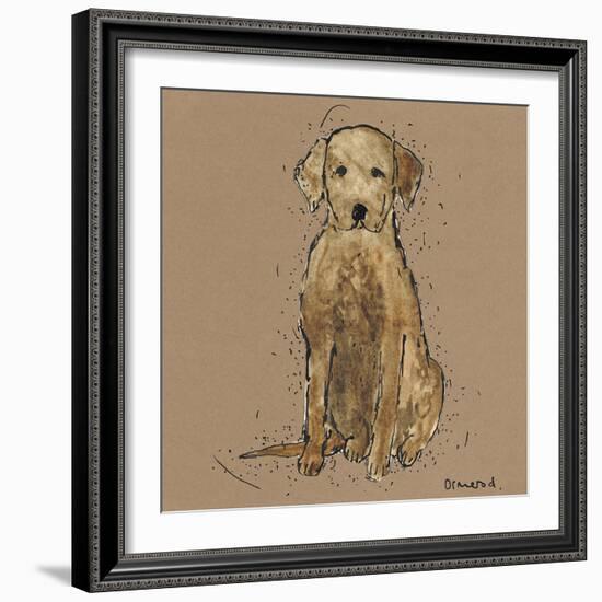 Doggy Tales VI-Clare Ormerod-Framed Giclee Print