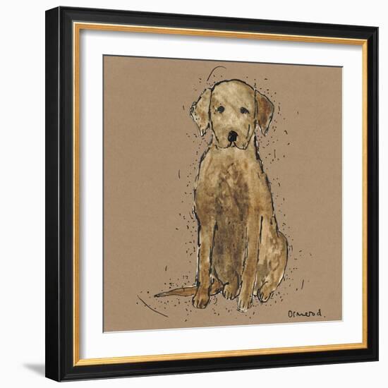 Doggy Tales VI-Clare Ormerod-Framed Giclee Print