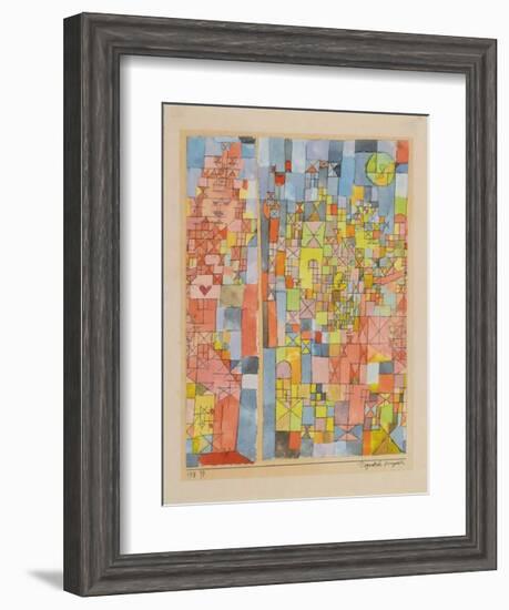 Dogmatic Composition-Paul Klee-Framed Collectable Print