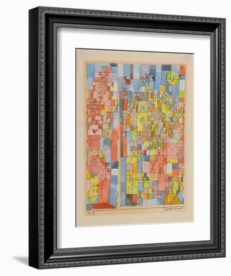 Dogmatic Composition-Paul Klee-Framed Collectable Print