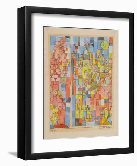 Dogmatic Composition-Paul Klee-Framed Collectable Print