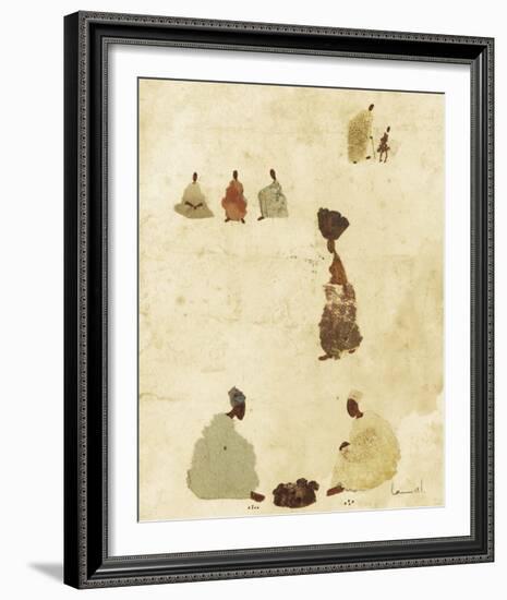 Dogon Village II-Lamiel-Framed Art Print