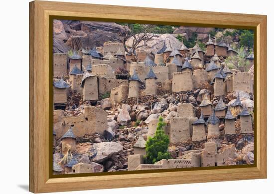 Dogon village, Mali-Art Wolfe-Framed Premier Image Canvas