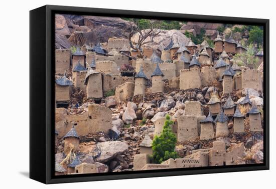 Dogon village, Mali-Art Wolfe-Framed Premier Image Canvas