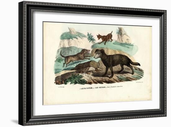 Dogs, 1863-79-Raimundo Petraroja-Framed Giclee Print