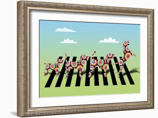 Dogs Animals-Mark Ashkenazi-Framed Giclee Print