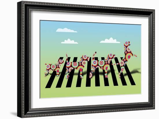 Dogs Animals-Mark Ashkenazi-Framed Giclee Print