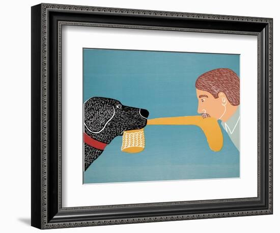 Dogs Bring Out Your Inner Child-Stephen Huneck-Framed Giclee Print