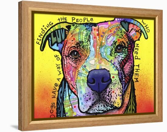 Dogs Have a Way-Dean Russo-Framed Premier Image Canvas