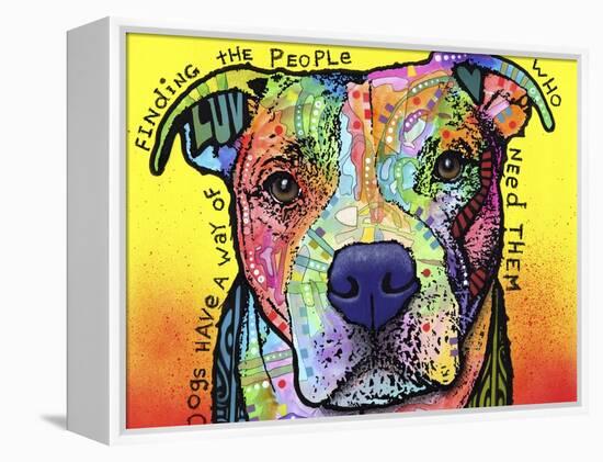 Dogs Have a Way-Dean Russo-Framed Premier Image Canvas