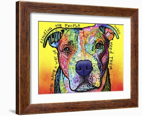 Dogs Have a Way-Dean Russo-Framed Giclee Print