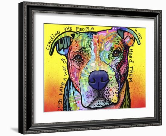 Dogs Have a Way-Dean Russo-Framed Giclee Print