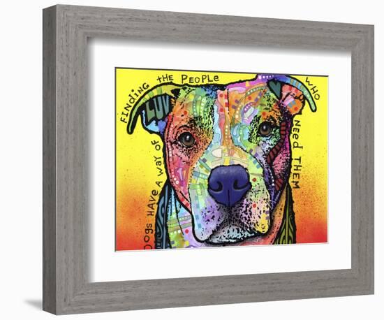 Dogs Have a Way-Dean Russo-Framed Giclee Print