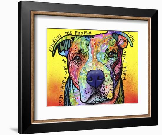 Dogs Have a Way-Dean Russo-Framed Giclee Print