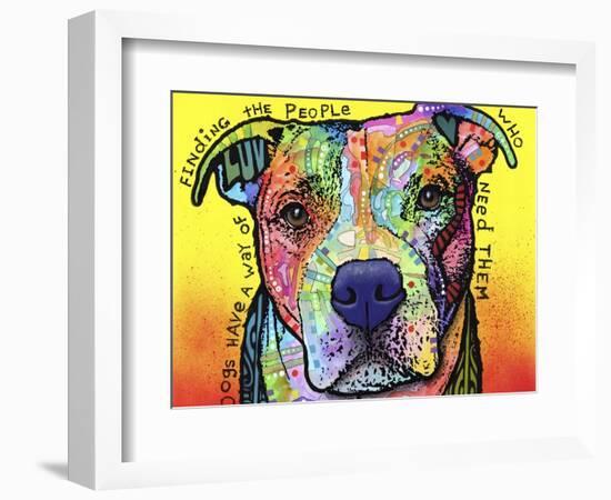 Dogs Have a Way-Dean Russo-Framed Giclee Print