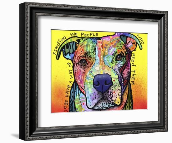 Dogs Have a Way-Dean Russo-Framed Giclee Print