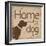 Dogs Home B-Lauren Gibbons-Framed Art Print