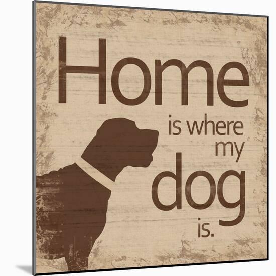 Dogs Home B-Lauren Gibbons-Mounted Art Print