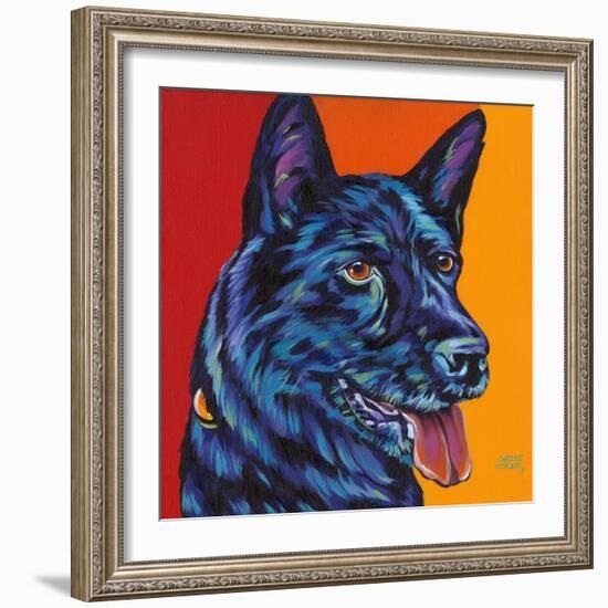 Dogs in Color I-Carolee Vitaletti-Framed Art Print