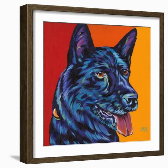 Dogs in Color I-Carolee Vitaletti-Framed Art Print