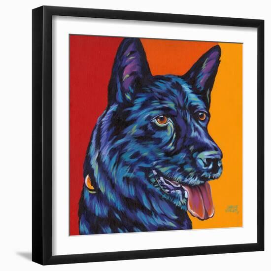 Dogs in Color I-Carolee Vitaletti-Framed Art Print