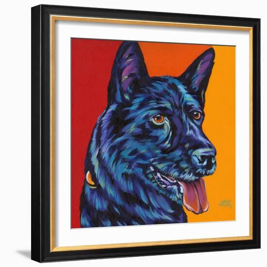 Dogs in Color I-Carolee Vitaletti-Framed Art Print