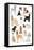 Dogs in Glasses Print-Hanna Melin-Framed Premier Image Canvas