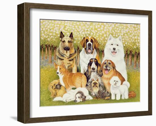 Dogs in May-Pat Scott-Framed Giclee Print