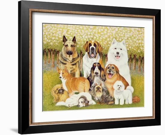 Dogs in May-Pat Scott-Framed Giclee Print