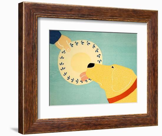 Dogs Like Jobs Yellow-Stephen Huneck-Framed Giclee Print