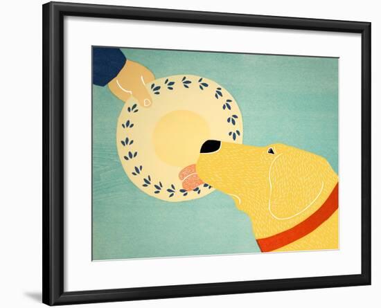 Dogs Like Jobs Yellow-Stephen Huneck-Framed Giclee Print