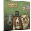 Dogs on Strike-Leah Saulnier-Mounted Giclee Print