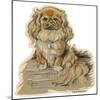 Dogs, Pekingese, Dawson-Lucy Dawson-Mounted Art Print