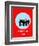 Dogs Poster 2-Anna Malkin-Framed Art Print