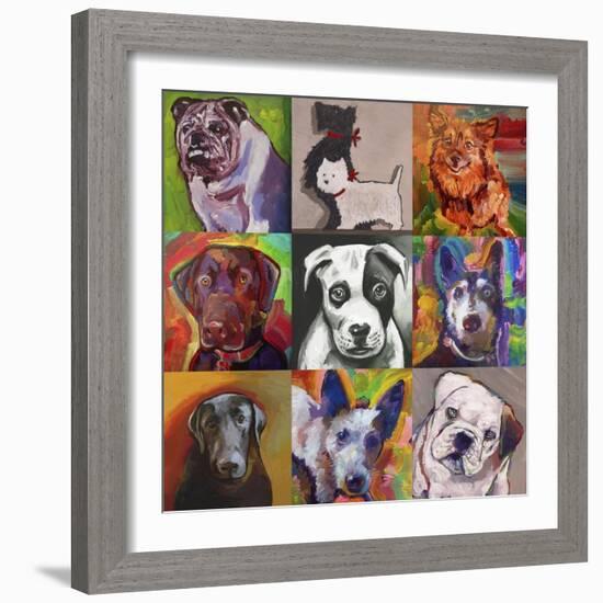 Dogs-Howie Green-Framed Giclee Print