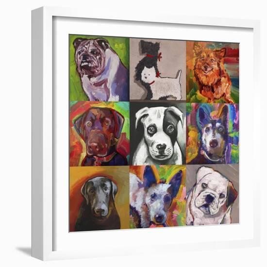 Dogs-Howie Green-Framed Giclee Print