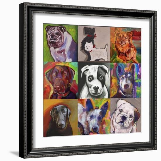 Dogs-Howie Green-Framed Giclee Print