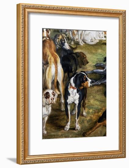 Dogs-Jan Brueghel the Elder-Framed Giclee Print