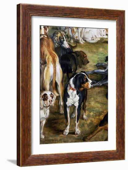 Dogs-Jan Brueghel the Elder-Framed Giclee Print