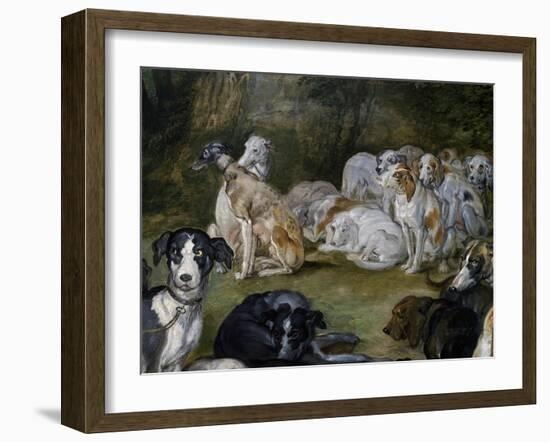 Dogs-Jan Brueghel the Elder-Framed Giclee Print