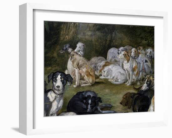 Dogs-Jan Brueghel the Elder-Framed Giclee Print