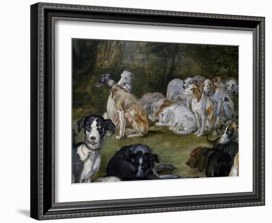 Dogs-Jan Brueghel the Elder-Framed Giclee Print