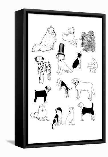 Dogs-Hanna Melin-Framed Premier Image Canvas